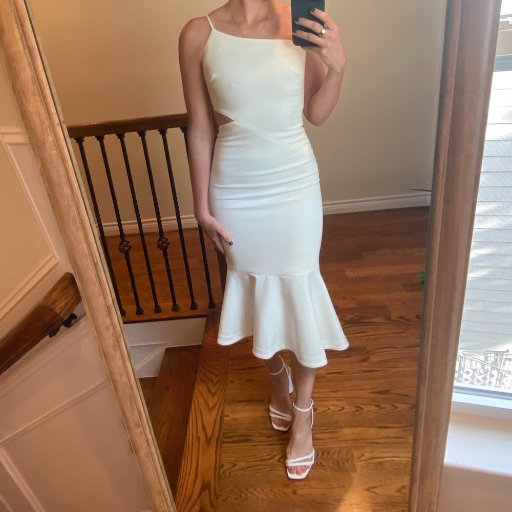 Likely Fina cut out one strap dress